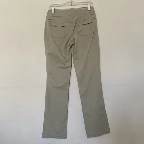 NWT Columbia Sz 4 Treacherous Tour Pant 100% Cotton Beige #289 - Picture 2 of 10